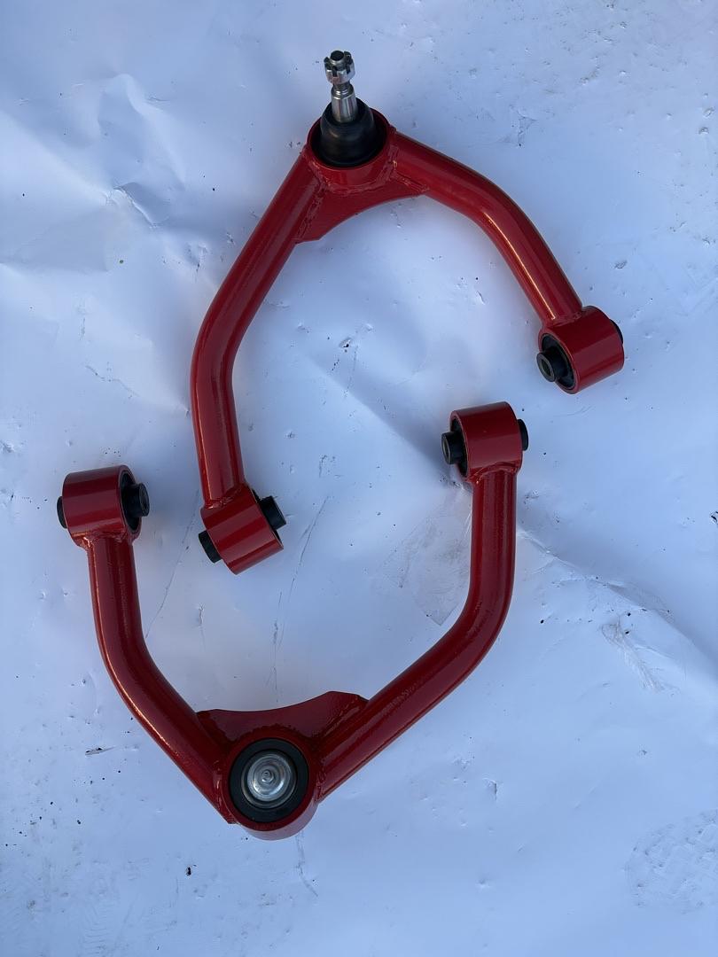 2015-2022 Colorado Canyon, Red Front Upper Control Arms with Ball Joint