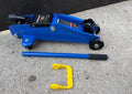 1.5 Ton BLUE Low Profile Hydraulic Trolley Service/Floor Jack (3000 lbs) Capacity, Lifting Range 5.3"-12"