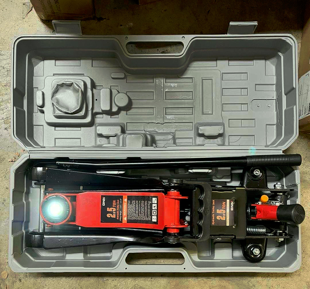 2.5 Ton Floor Jack [ A Variety of color options]Lifting Range 3.35 in.-15.16 in.