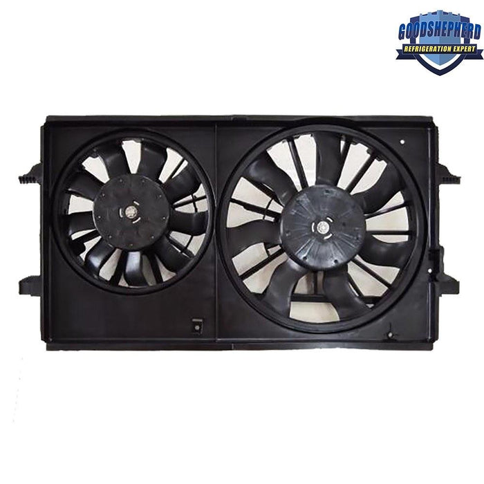 15788745 | Dual Radiator Cooling Fan Assembly Fit For Chevrolet Malibu 2004-2012