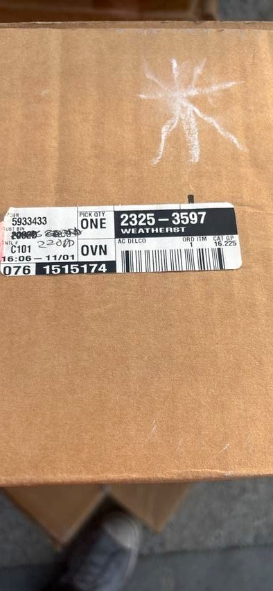 23253597 | GM# GM OEM 2015-2020 Cadillac Escalade ESV Rear Passenger Side Door Weatherstrip