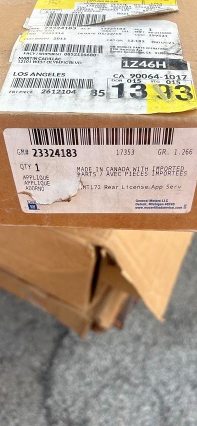 23324183 | GM# GM OEM 16-17 Chevy Equinox Liftgate Tailgate Hatch-Molding Trim
