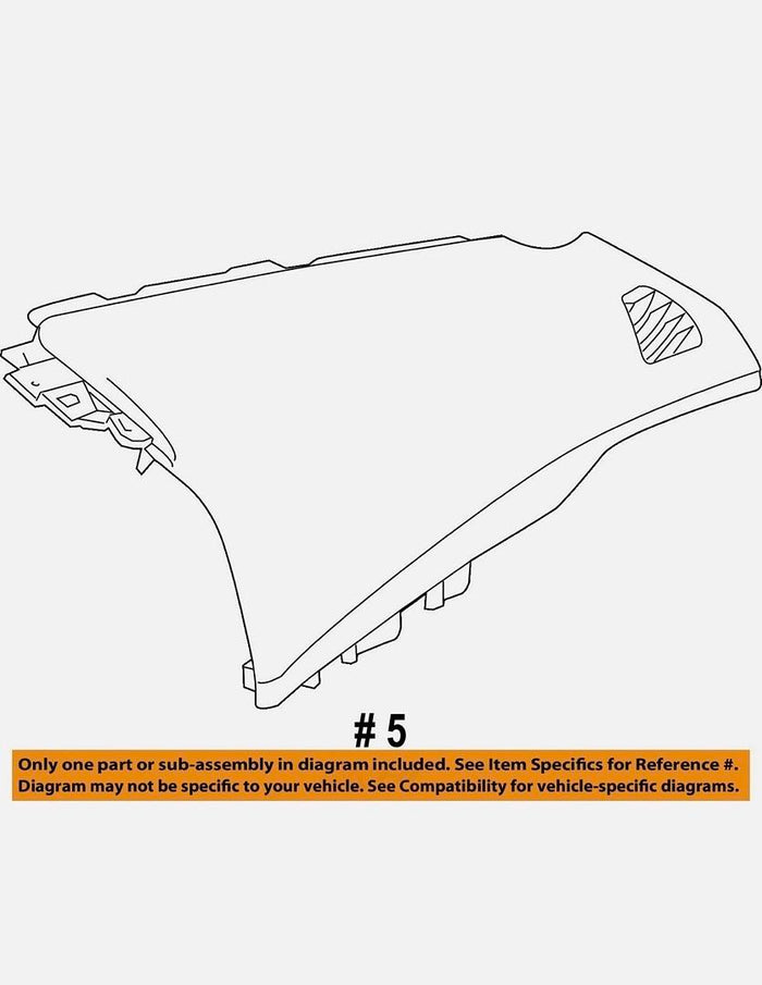23471519 | GM# GM OEM 15-16 Escalade ESV Instrument Panel-Upper Trim Panel