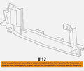 GM OEM 17-19 XT5 Cooling Radiator Components-Lower Baffle