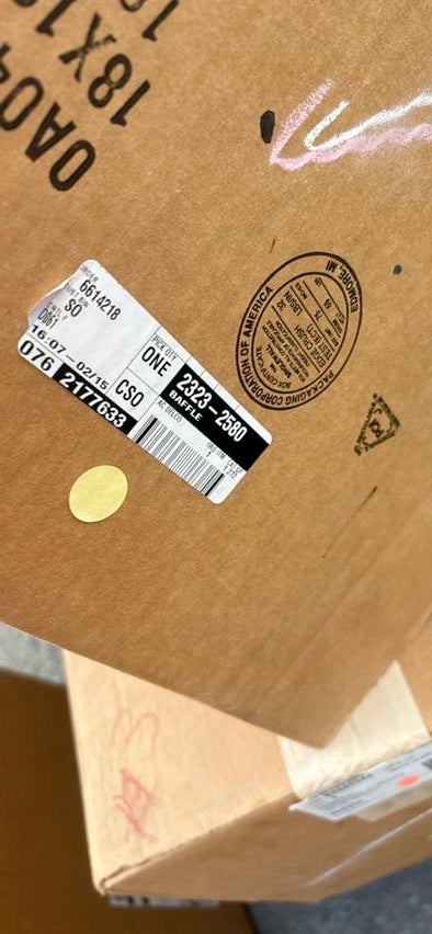 23232580 | GM OEM 17-19 XT5 Cooling Radiator Components-Lower Baffle