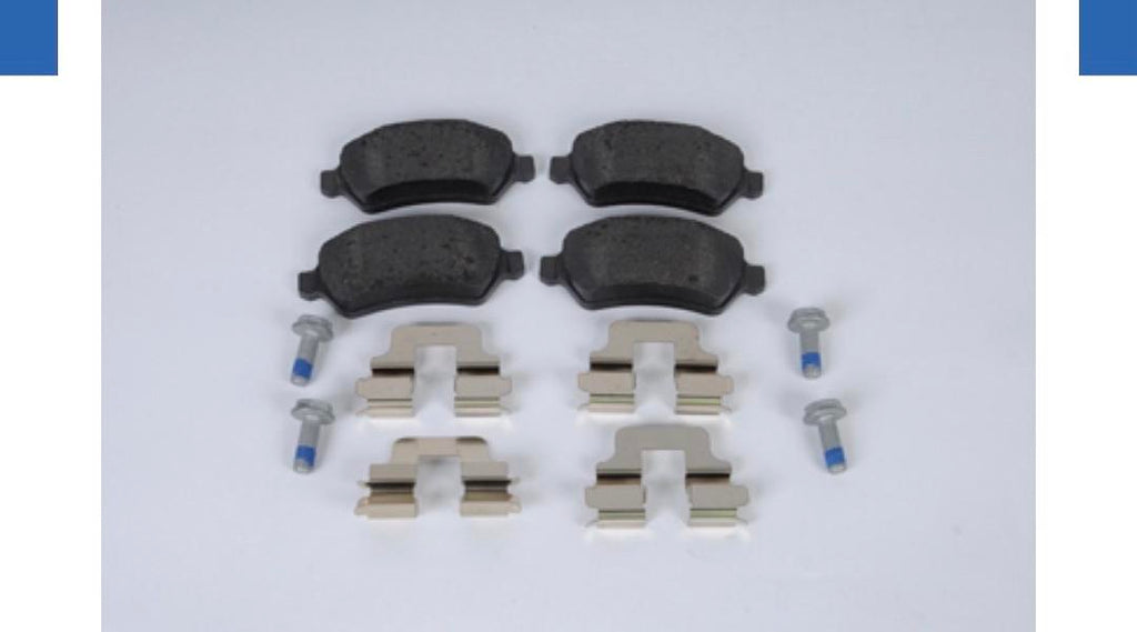 Rear Disc Brake Pad Set with Clips and Bolts - GM () 2008 Saturn Astra