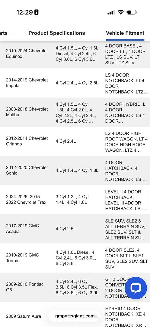 24241247 | 08-14 Malibu Sonic Cruze Terrain Aura G6 Automatic Transmission Gear OEM NEW - GM