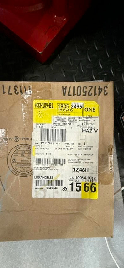 19352495 | Genuine OEM GM Driver Seat Belt Tensioner - GM