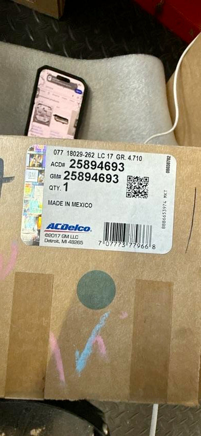 25894693 | ACDelco ABS Wheel Speed Sensor For 10-16 Cadillac Saab 9-4X SRX