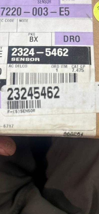 23245462 | Genuine GM F (S)Sensor 84363440