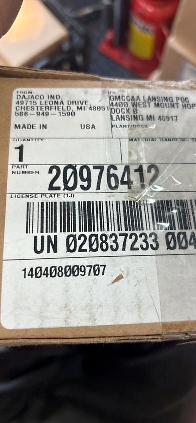 20976412 | Communication Interface Module Bracket