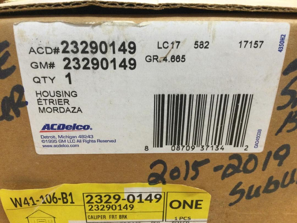 23290149 | Genuine GM ACDelco Disc Brake Caliper Front Left
