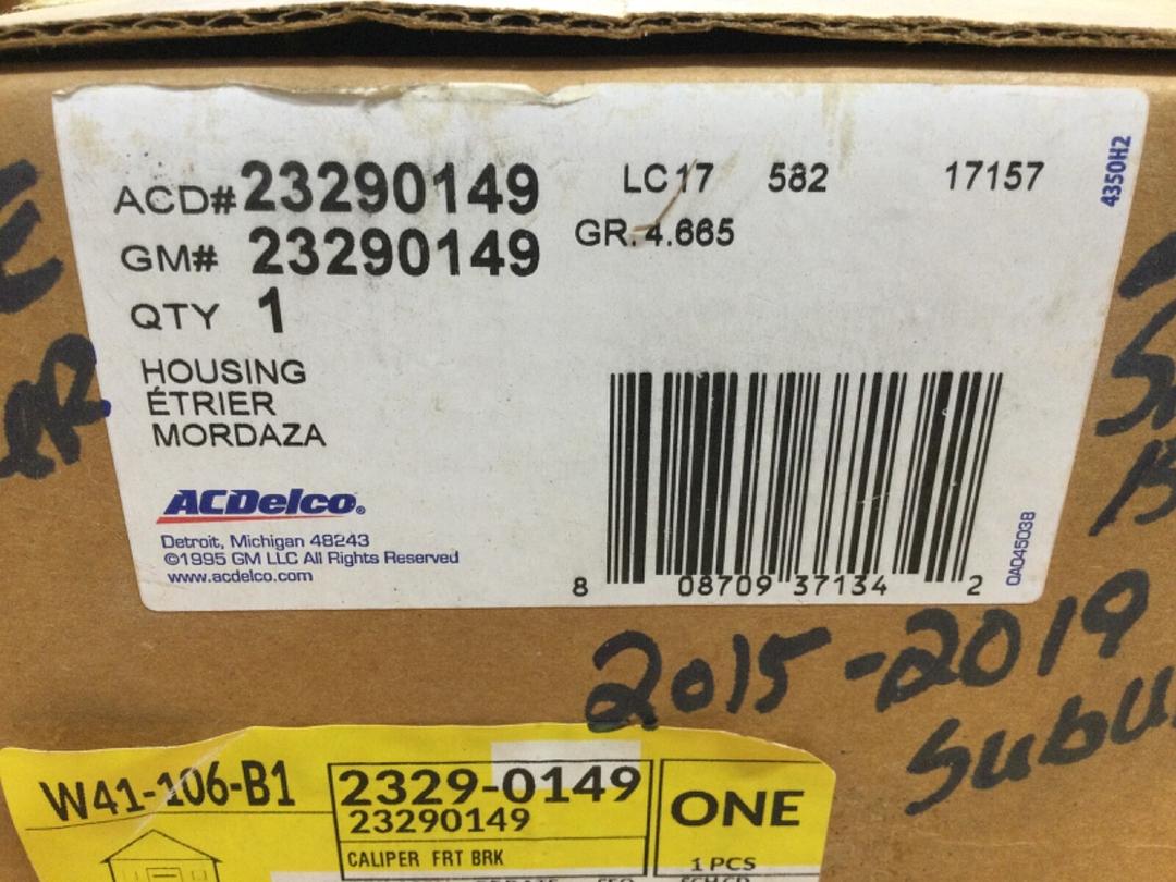 23290149 | Genuine GM ACDelco Disc Brake Caliper Front Left