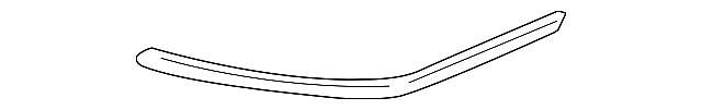 12335516 | Genuine GM OEM Right Hand (passenger side) headlamp applique/filler