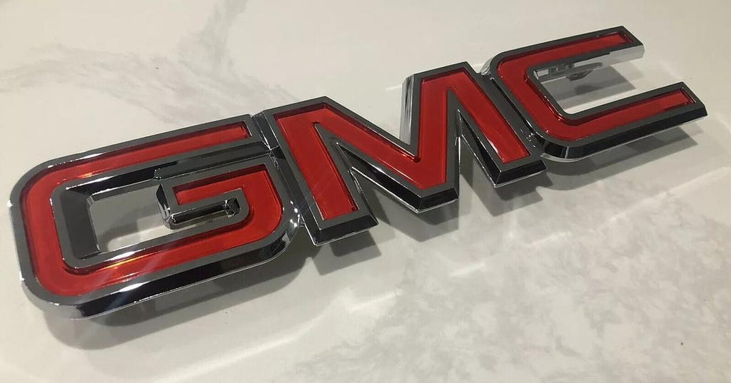 GM FRONT GRILLE GMC BADGE EMBLEMS 2007-2014 SIERRA 2007-2015 ACADIA