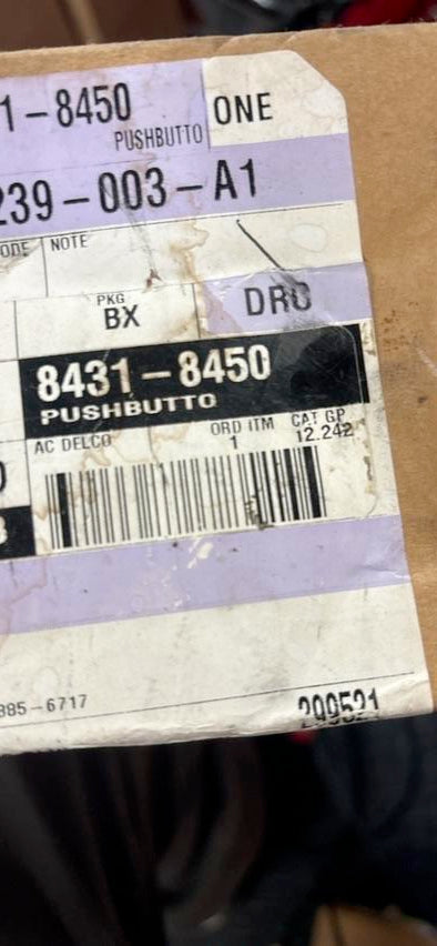 OEM 2018 2019 XTS Cadillac Rear Closure Release Emblem Badge 84421553