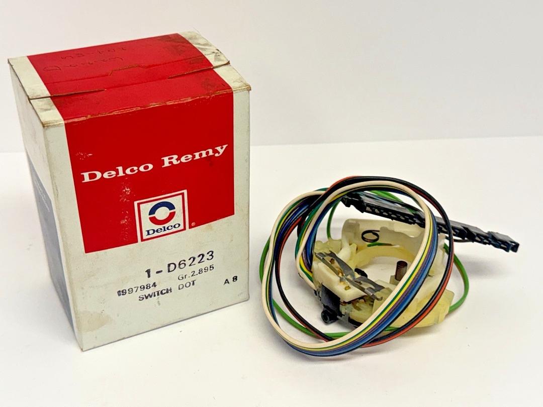 NOS Genuine GM AC Delco #D6223 Turn Signal Switch 1980 - 1988 Corvette