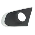 KarParts360 For Chevy Trax 2013 2014 2015 2016 Fog Light Trim Driver Side | Front | Chrome/Black | With Fog | Replacemen