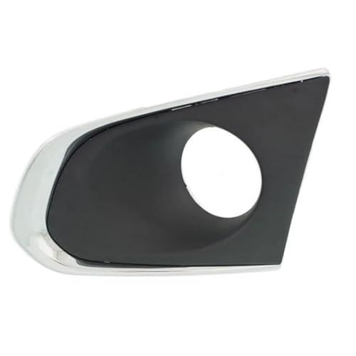 95095471 | KarParts360 For Chevy Trax 2013 2014 2015 2016 Fog Light Trim Driver Side | Front | Chrome/Black | With Fog | Replacement For GM1038181 | , CV99088CBL