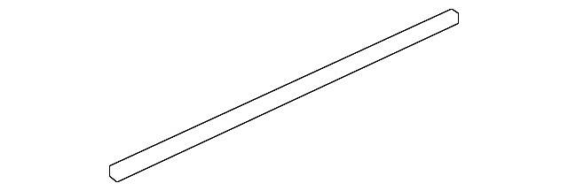 Genuine GM Driver Side Front Door Window Belt Reveal Molding