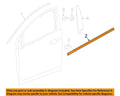 Chevrolet GM OEM Volt-Door Window Sweep-Belt Molding Weatherstrip Right
