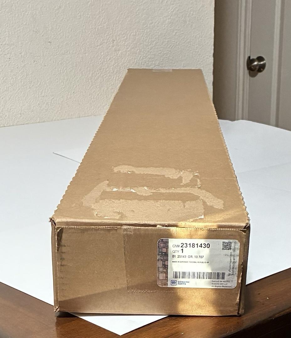 Genuine GM Driver Side Front Door Window Upper Reveal Molding