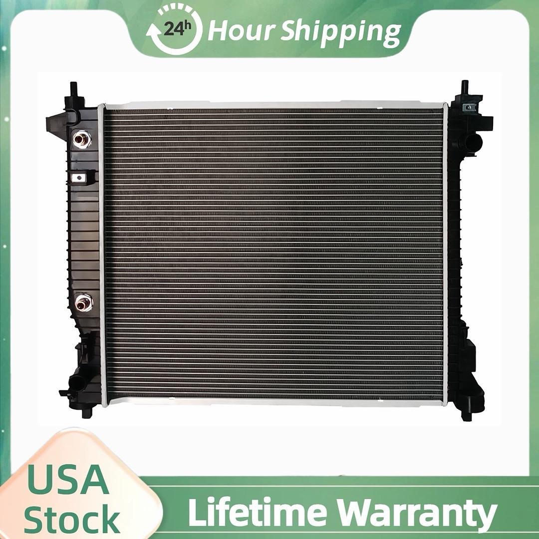 Radiator Aluminum For 2010 2011 2012 -2016 Cadillac SRX Saab 9-4X 3.0 3.6L
