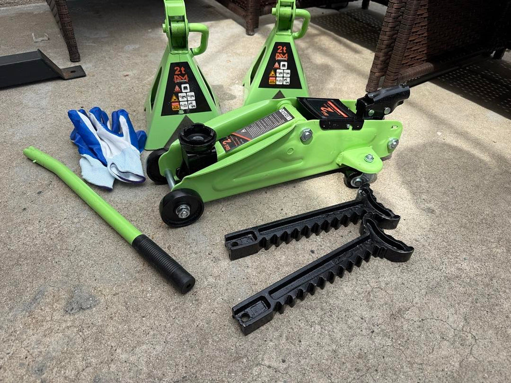 PM PERFORMOTOR 2 TON HYDRAULIC TROLLEY FLOOR JACK