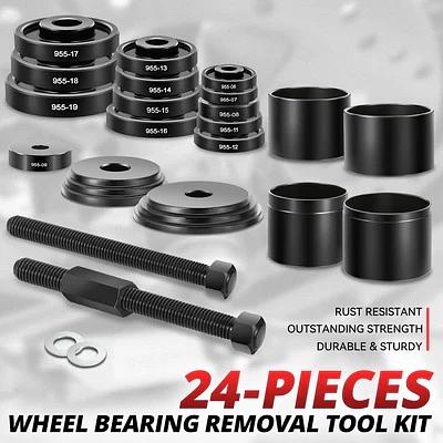 Wheel Bearing Puller Set for Front Wheel Drive Cars Works with most front-wheel-drive vehicles