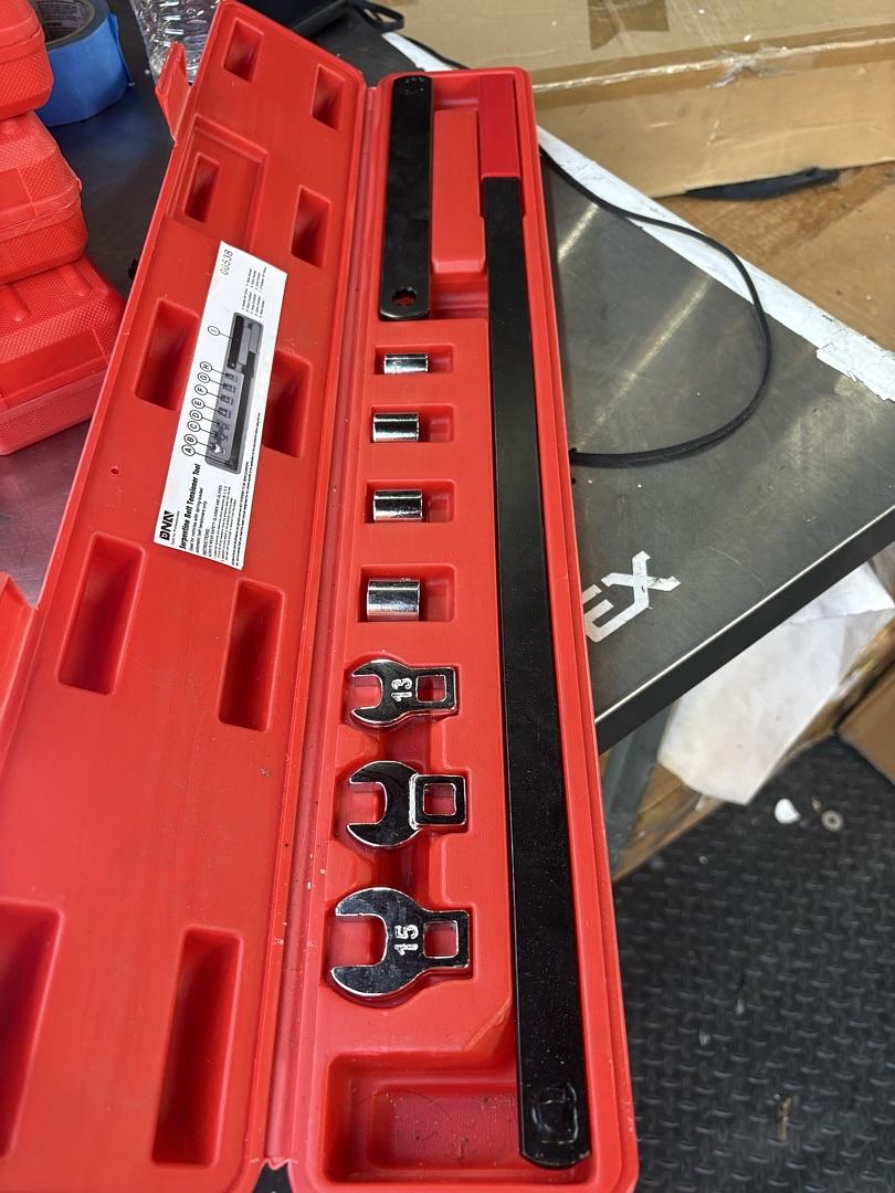 9PCS Serpentine Belt Tool Set