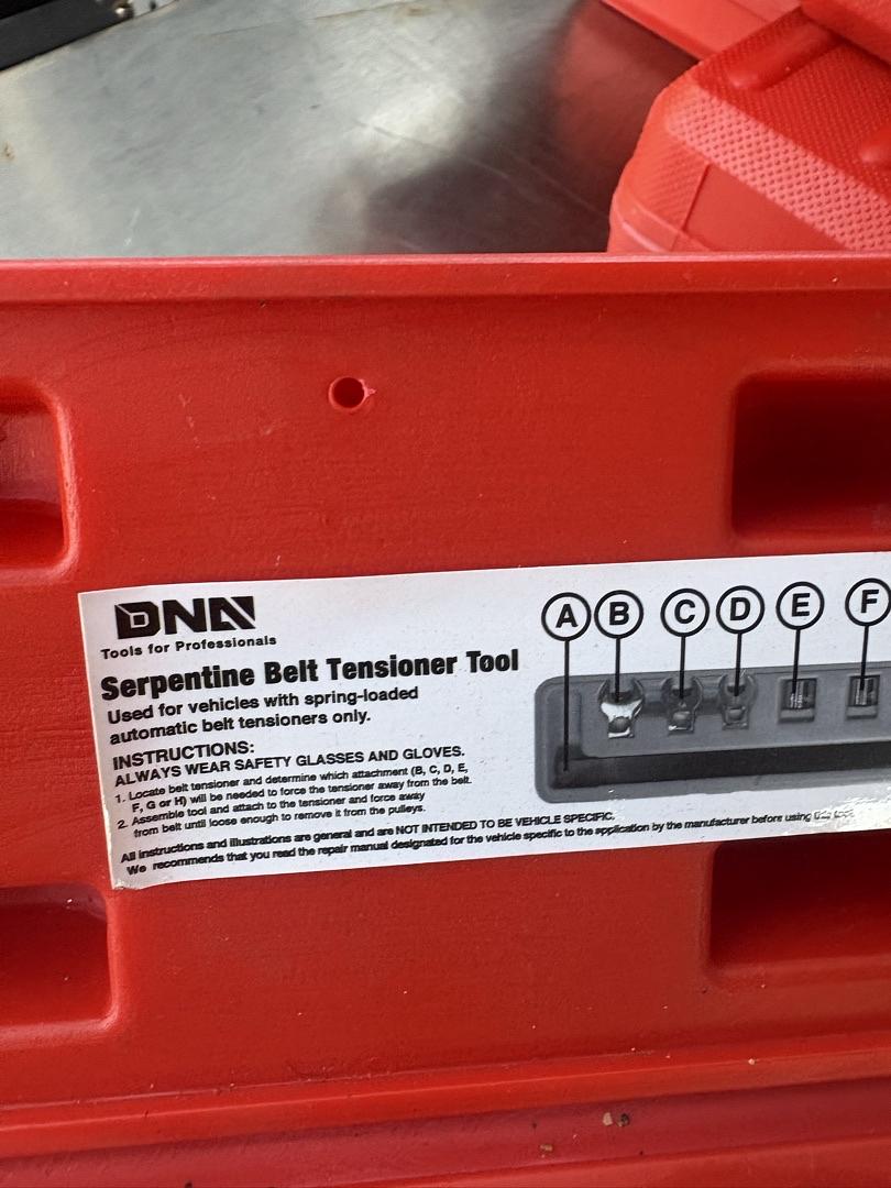9PCS Serpentine Belt Tool Set
