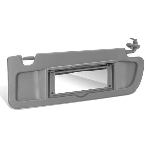 Right Passenger Side Sun Visor Compatible with 06-11 Civic, Atlas Gray, 83280SNAA01ZE,