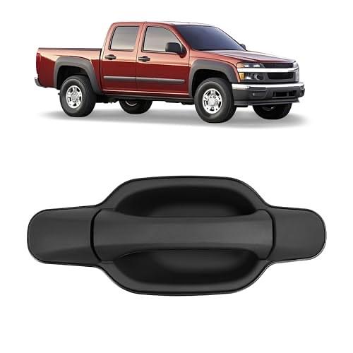 Front Right Passenger Side Exterior Door Handle w/o Key Hole Compatible with 2004-2012 Chevy Chevrolet Colorado, GMC Can