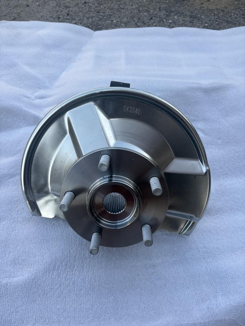 2007-2017 Dodge Caliber Jeep Compass Patriot, Front Left Side, Steering Knuckle Wheel Bearing Hub