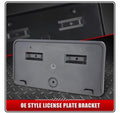 FOR 12-18 FORD FOCUS FRONT BUMPER LICENSE PLATE MOUNTING BRACKET KIT TAG HOLDER
