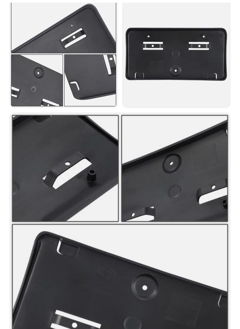 FOR 12-18 FORD FOCUS FRONT BUMPER LICENSE PLATE MOUNTING BRACKET KIT TAG HOLDER