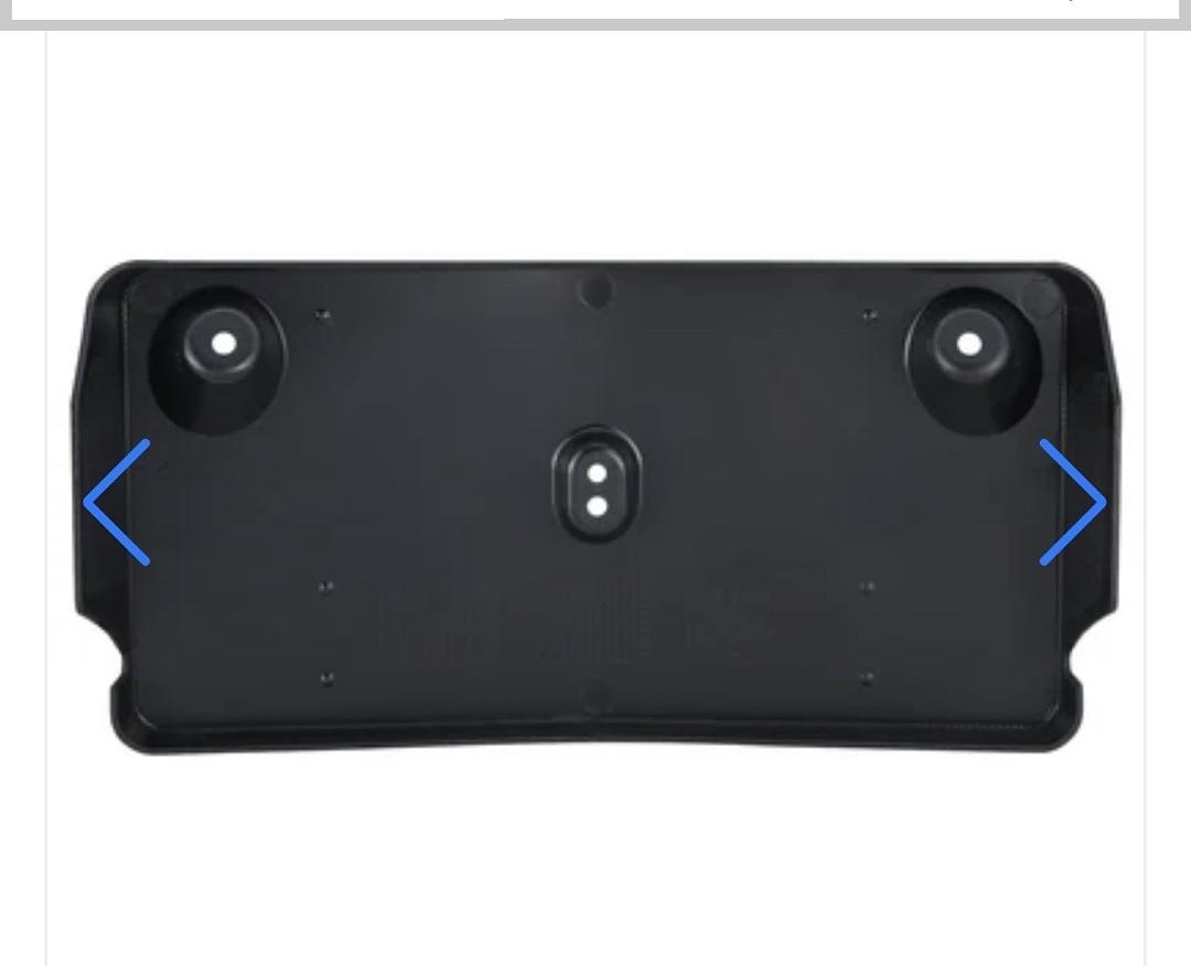License Plate Mounting Bracket Compatible with 17-18 Mercedes-Benz E43 AMG / 19-20 E53 AMG / 2018 E63 AMG / 19-20 E63 AMG S