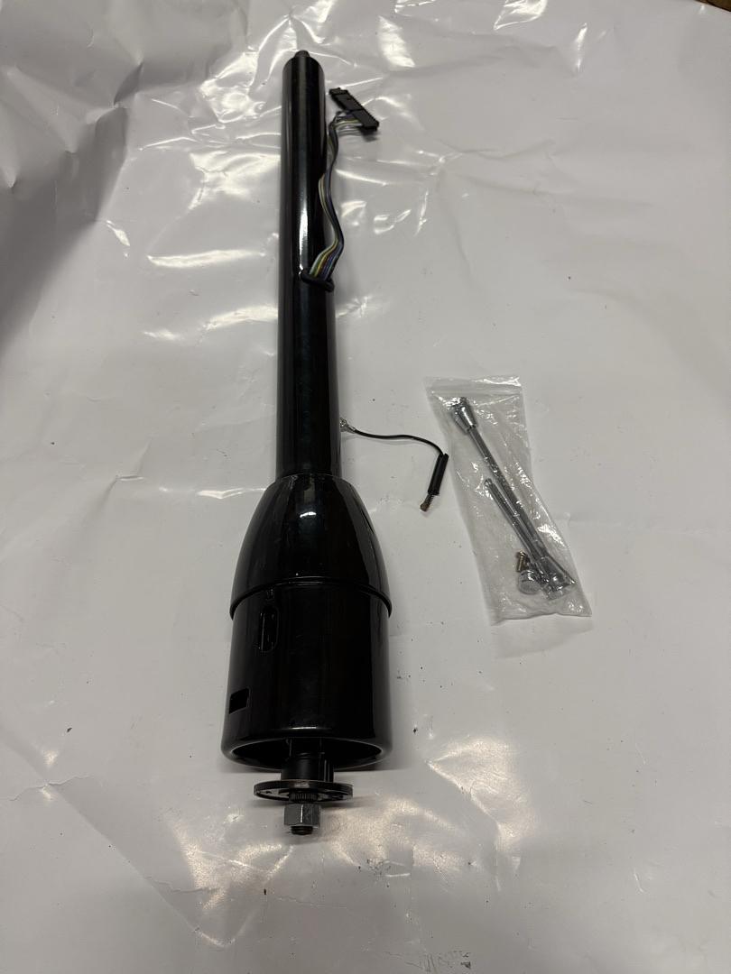 For 55-59 Chevy GM Hot Rod 32" Tilt Manual MT Steering Column Floor Shift Black