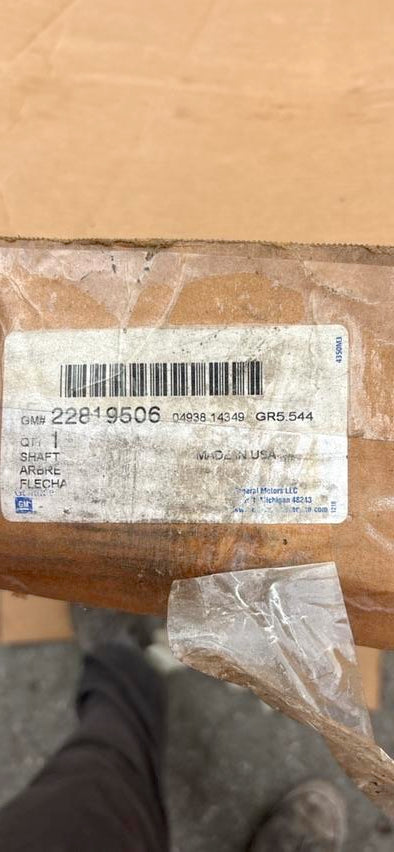 22819506 | Cadillac CTS AWD Rear Drive Shaft Station Wagon Base Fits 08-14