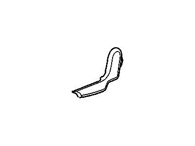 15279639 | 07-14 Cadillac Escalade / GMC Yukon / Chevy Suburban Cover,Rear Seat Back Cushion Hinge Finish