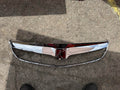 07-09 Saturn Aura front upper chrome grill w red emblem