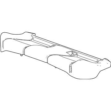 95025119 | GM# 12-16 Chevy Cruze Rear Seat Cushion Pad Assembly