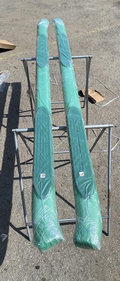 04-16 Nissan Titan Crew Cab 4” Oval Running Boards Curved