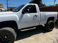 19-27 Silverado 1500 Standard Cab 3 Inches Powder Coated Side Step Nerf Bar Running Boards Compatible with,