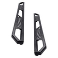 00-06 Toyota Tundra Ext cab flat i-armors running boards black with brackets