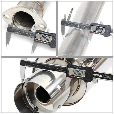 Stainless Steel Cat Back Exhaust System [Compatible with 00-05 Mitsubishi Eclipse V6]