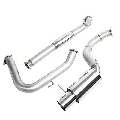 Stainless Steel Cat Back Exhaust System [Compatible with 00-05 Mitsubishi Eclipse V6]