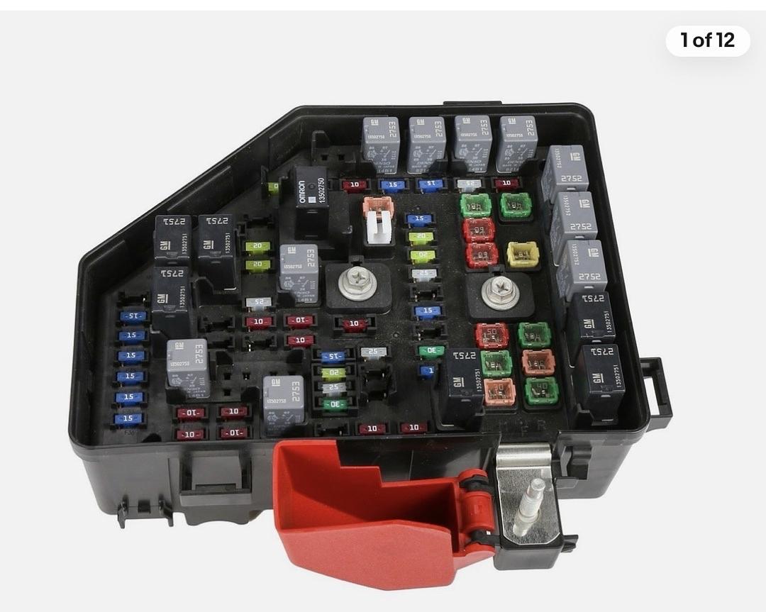 New Genuine 2009-2010 Buick Enclave Fuse Box Junction Block Wiring