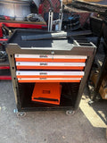 As Is DNA Motoring 4-Drawer Rolling Tools Chest, Rolling Tool Storage Cabinet, Heavy Duty Mechanic Tool Cart