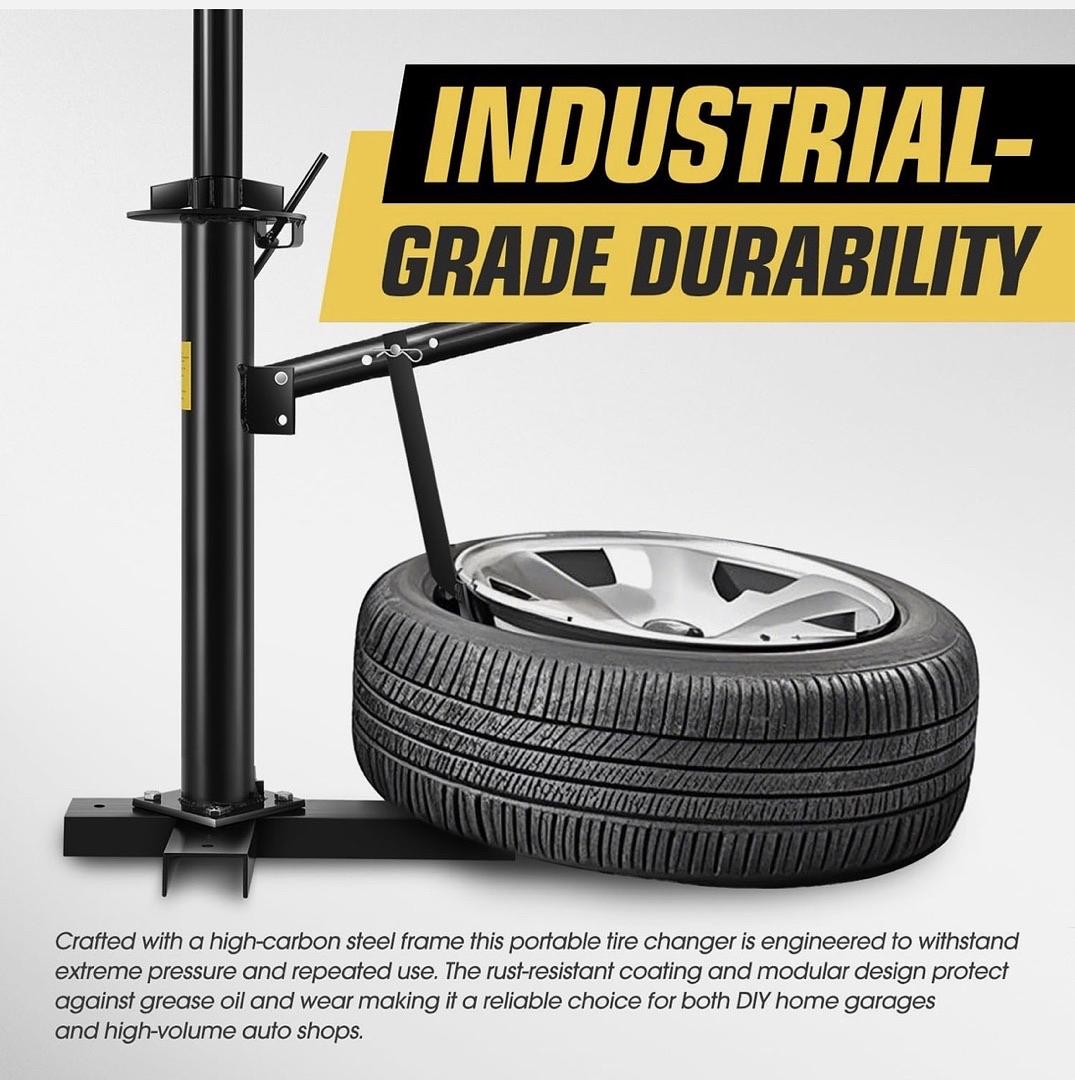 Manual Tire Changer Portable Hand Bead Breaker Tire Machine for 15